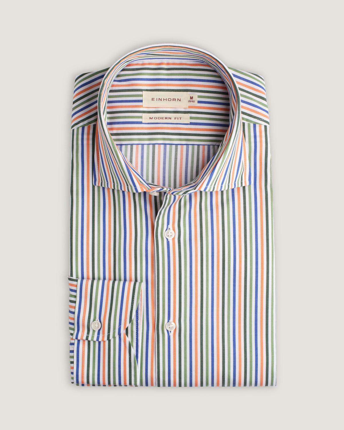 Hemd Modern Fit Streifen Multicolor