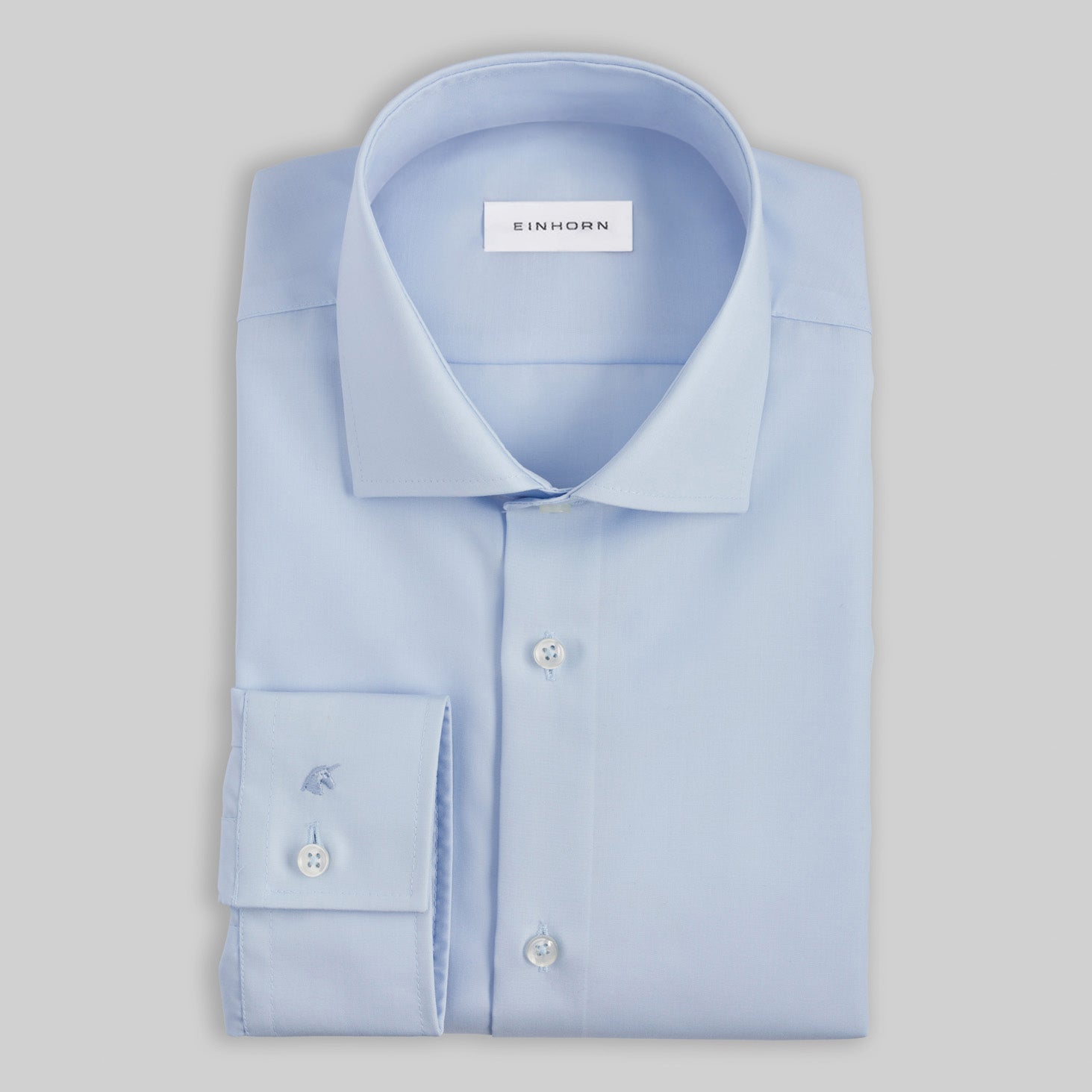 Hemd Body Fit Non Iron Hellblau